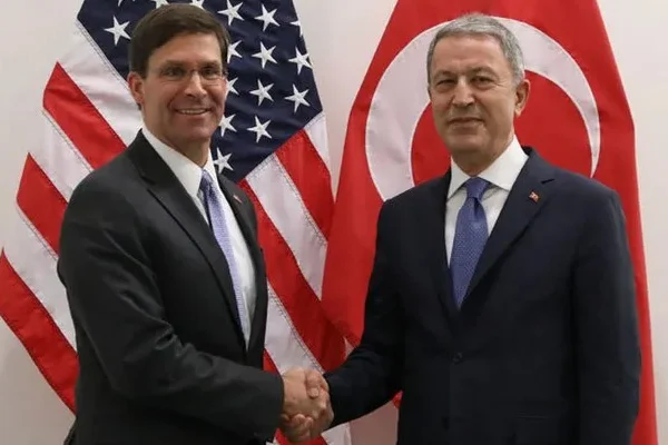 Hulusi Akar, ABD Savunma Bakan vekiliyle görüştü