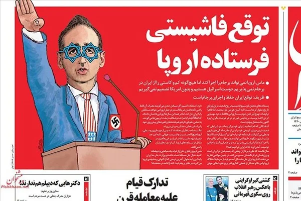 İran'da Alman bakana Nazi benzetmesi