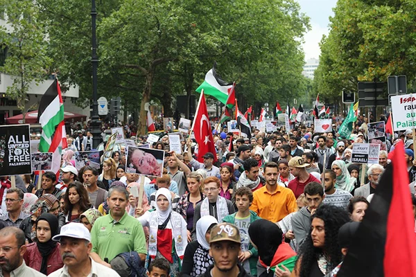 İsrail'in baskıları sonuç vermedi: Berlin'de Kudüs Günü Yürüyüşü