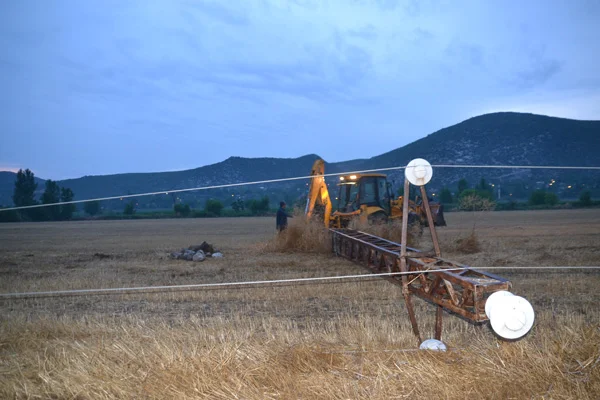 Kahramanmaraş'ta ağıla yıldırım düştü