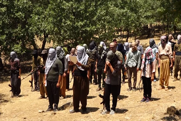 PKK, Kuzey Irak'ta Türkiye'ye karşı yeni bir 'savunma gücü' kurdu!