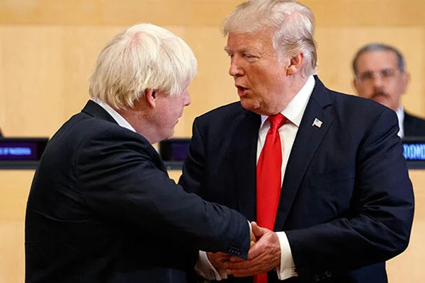 Trump'tan, Osmanlı torunu Boris Johnson'a destek
