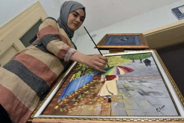 Yeteneğini kursta fark etti