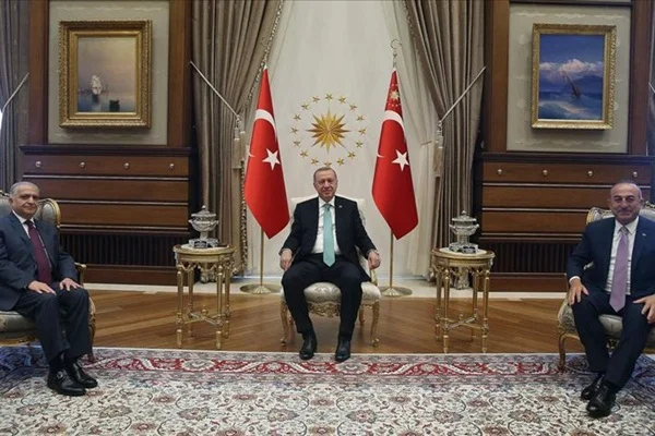 Erdoğan, Irak heyetini kabul etti
