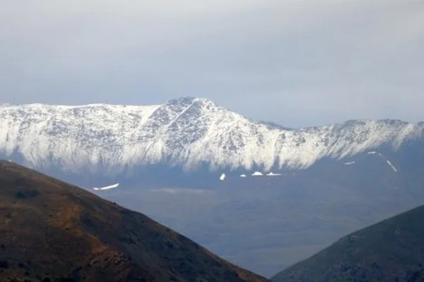 Erzincan'a temmuz ayında kar yağdı