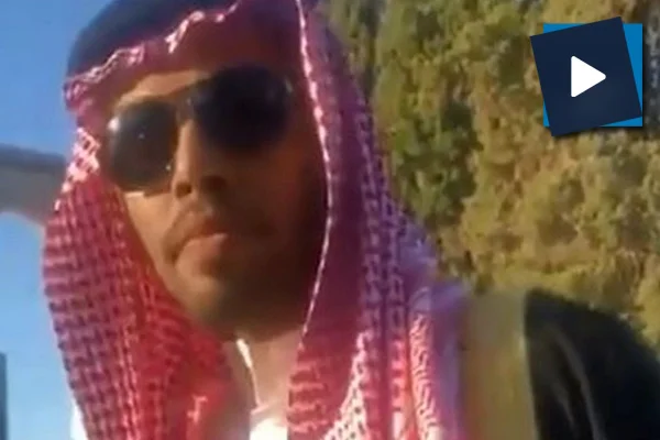 Filistinliler, İsrail'in davetlisi Suudi gazeteciyi Aksa'dan kovdu - 1