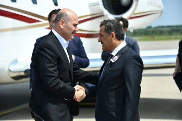 İçişleri Bakanı Soylu Samsun'da
