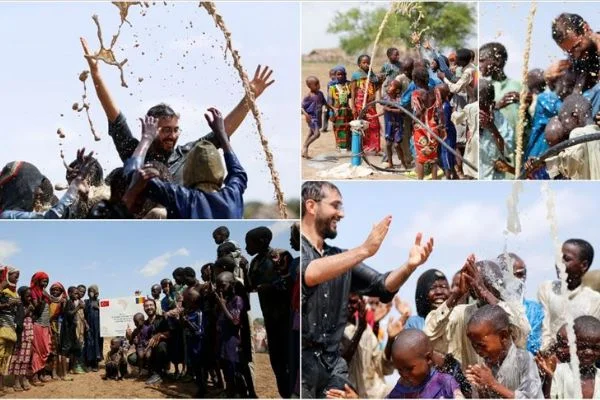İHH'den Afrika'nın 15 köyüne 15 su kuyusu