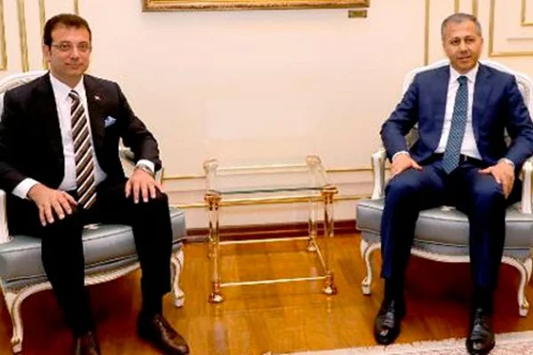 İstanbul Valisi Yerlikaya, İBB Başkanı İmamoğlu'nu ziyaret etti