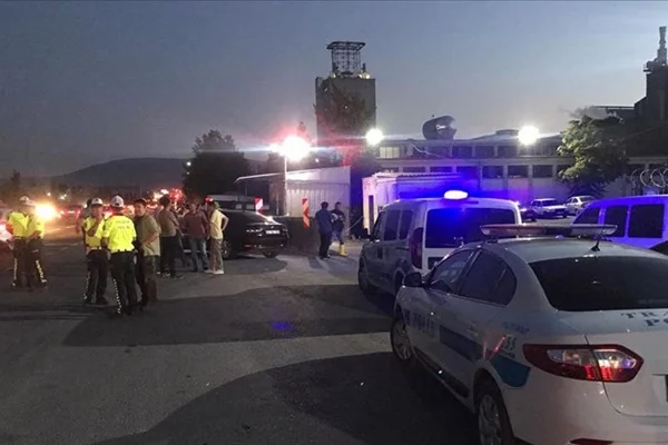 Kütahya'da azot fabrikasında patlama