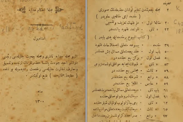 Mecelle'nin orijinali yeniden basıldı