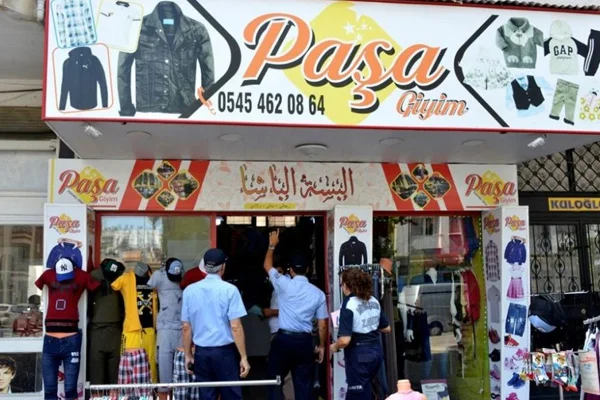 Mersin'de Arapça tabela denetimi