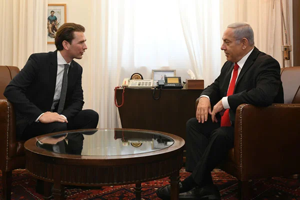 Netanyahu'dan, Kurz'a övgü: Avusturya için harika bir lidersin!