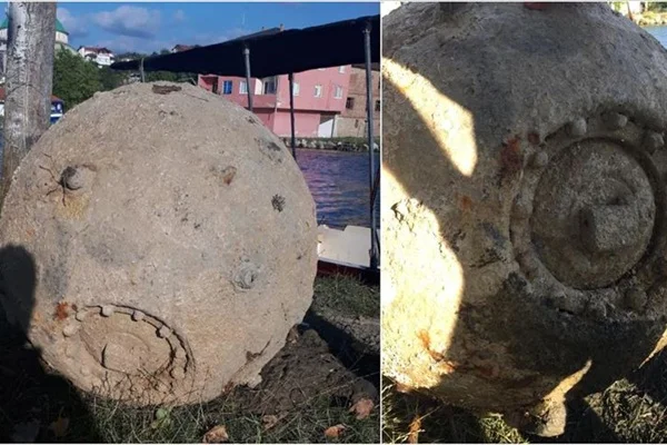 Sakarya'da deniz mayını bulundu