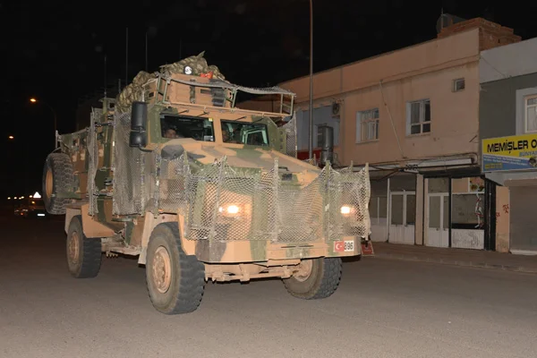 Suriye sınırına askeri sevkiyat