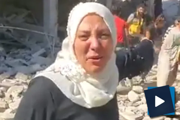 Suriyeli kadın Trump'a seslendi: Bunu durdururun