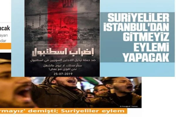 "Suriyeliler eylem yapacak" yalanı