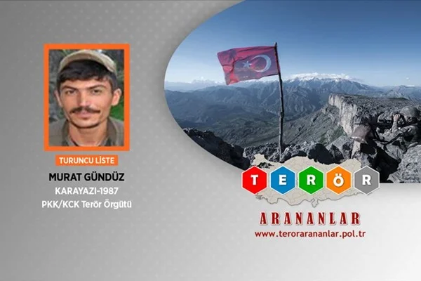 Turuncu kategorideki terörist etkisiz hale getirildi