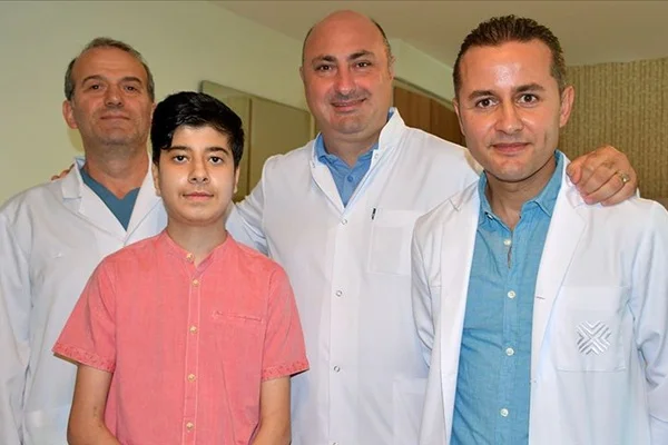 16 yaşındaki Sinan Çelik'e bayram hediyesi 'kalp'