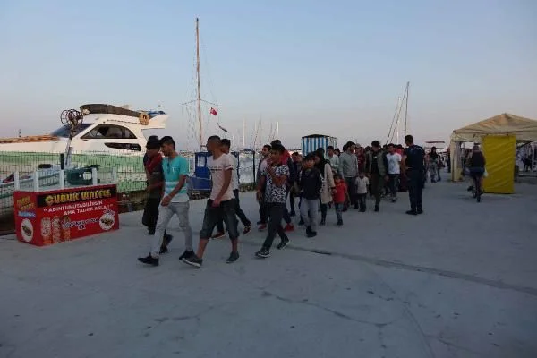 Çanakkale'de 249 kaçak göçmen yakalandı