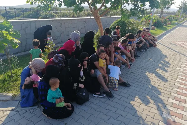 Çanakkale'de 39 düzensiz göçmen yakalandı