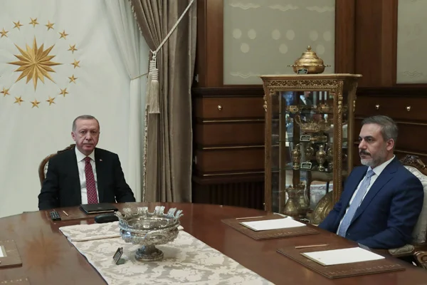 Cumhurbaşkanı Erdoğan, MİT Başkanı Fidan'la görüştü