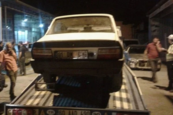 Drift yaptığı aracının fiyatı kadar ceza yedi