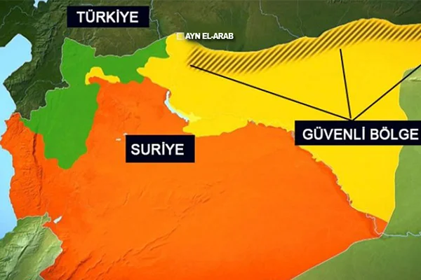 DSG'nin, MİT'e sunduğu 'Güvenli Bölge'nin ayrıntıları