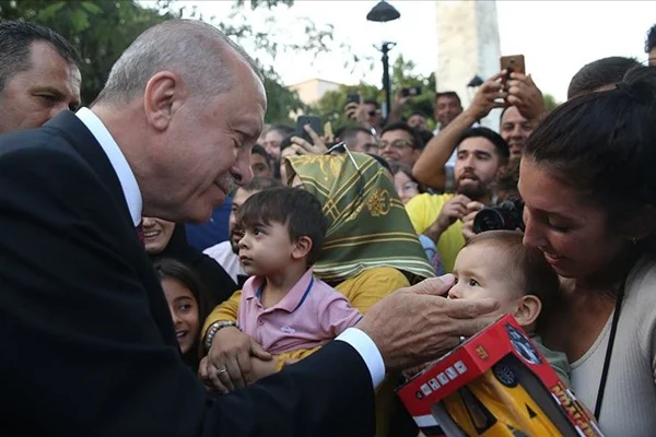 Erdoğan vatandaşlarla buluştu