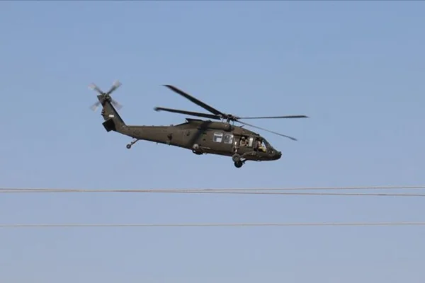 Fırat'ın doğusunda ilk ortak helikopter uçuşu gerçekleşti