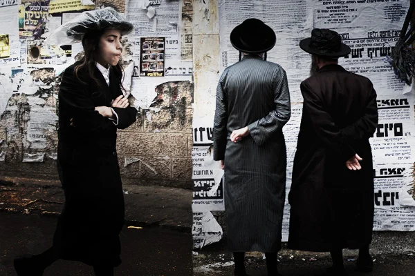 Fotoğraflarla Filistin'i destekleyen Haredi Yahudilerinin mahallesi: Mea She'arim