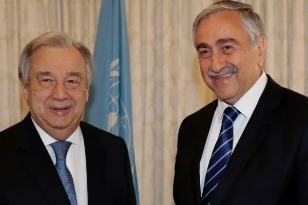 Guterres'ten Akıncı'ya mektup