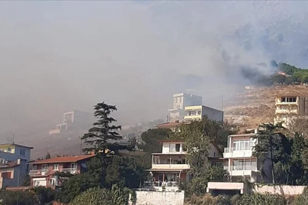 Marmara Adası'ndaki yangın kontrol altına alındı