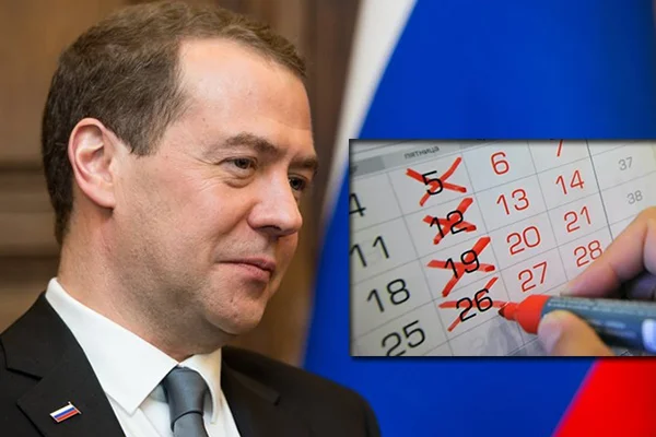 Medvedev'den, haftada 4 gün mesaiye yeşil ışık!