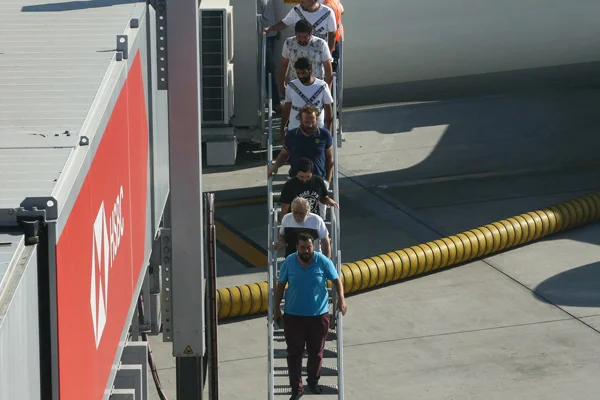 Nijerya'da serbest bırakılan denizciler Türkiye'de