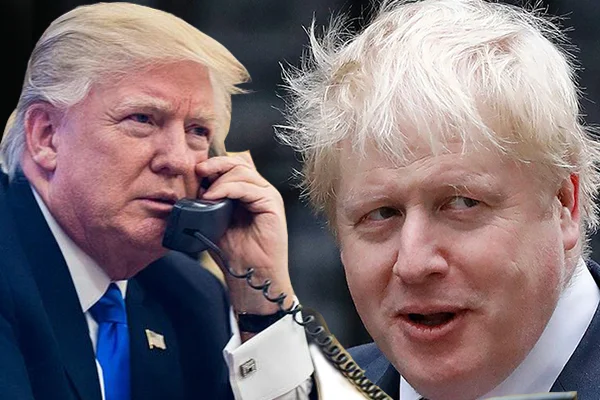 Trump'tan telefon: Boris, seni dört gözle bekliyorum!