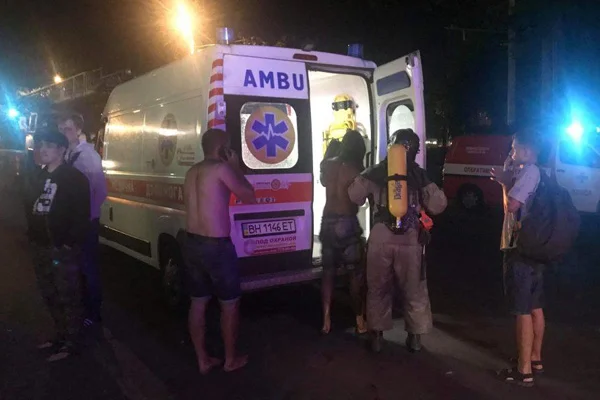 Ukrayna'da otelde yangın: 8 ölü