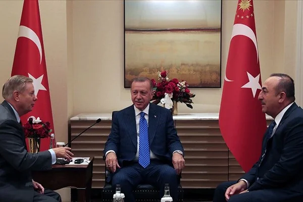 Cumhurbaşkanı Erdoğan, ABD Senatörü Graham'ı kabul etti