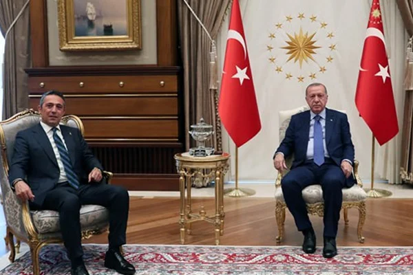 Cumhurbaşkanı Erdoğan, Ali Koç ile görüştü