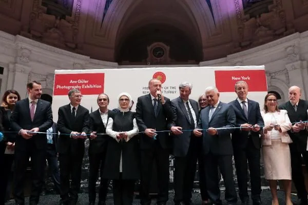 Erdoğan, New York'ta Ara Güler Sergisi'nin açılışını yaptı