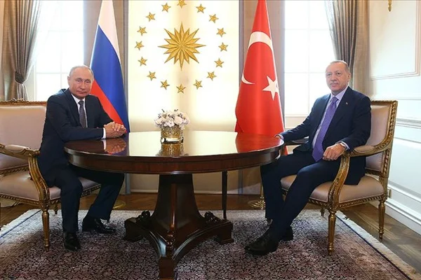 Erdoğan, Putin ile bir araya geldi