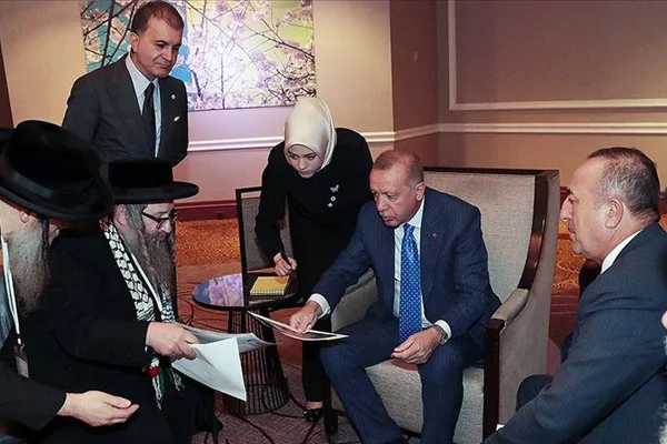 Erdoğan Siyonizme Karşı Yahudiler Birliği heyetini kabul etti