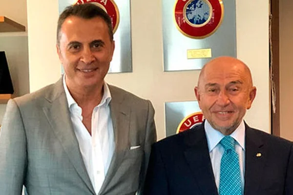 Fikret Orman, TFF Başkanı Özdemir'i ziyaret etti