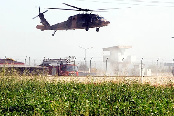 Fırat'ın doğusunda dördüncü ortak helikopter uçuşu