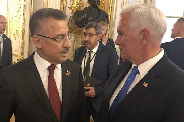 Fuat Oktay, Pence ile görüştü