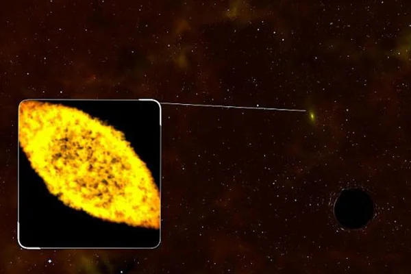 NASA bir kara deliğin, yıldızı parçalamasını görüntüledi