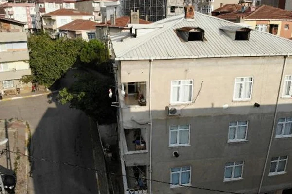 Pendik'te bir bina tahliye edildi