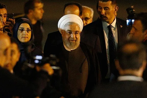 Ruhani, Üçlü Zirve için Ankara'da