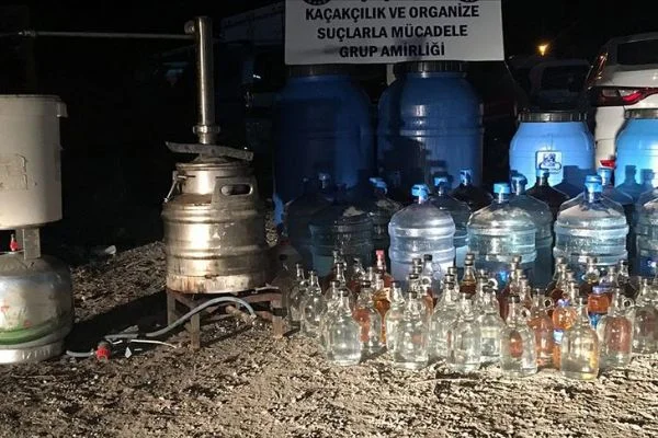 Sahte ve kaçak içki operasyonlarıyla 139 kişiye tutuklama