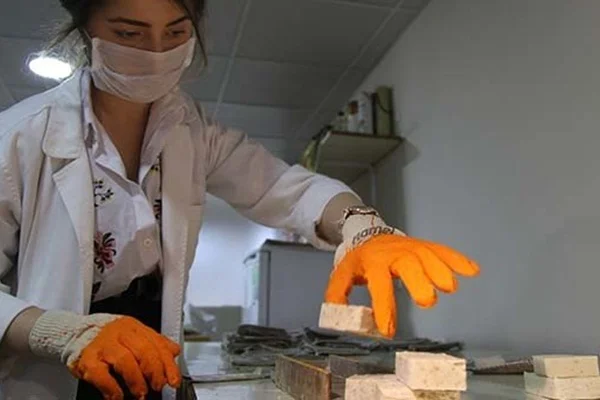 Şanlıurfa isotundan sabun üretildi
